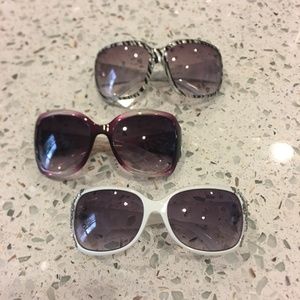 Trio of Fashion Sunglasses